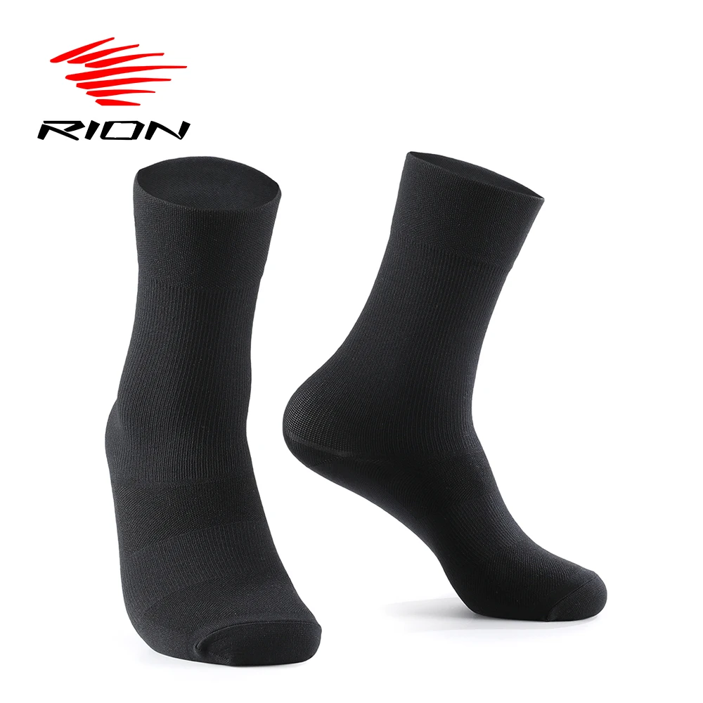 RION Sports Socks Men Cycling Basketball Running Bicycle MTB Sets Road Bike Motorcycle Wear Resistance Outdoor Hiking Breathable