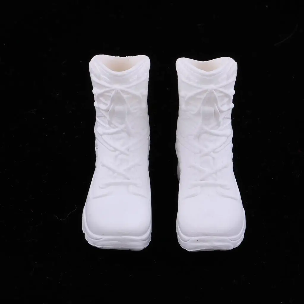 1 Pair 6th Action Figure Boots Shoes Model Women Accessories