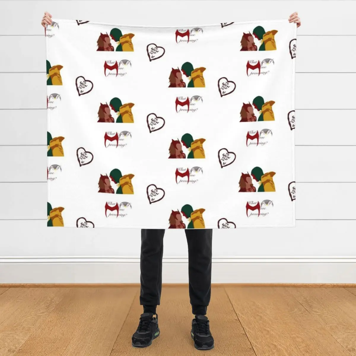 

Wanda and vision sticker pack Throw Blanket Large Giant Sofa Soft Big Blankets