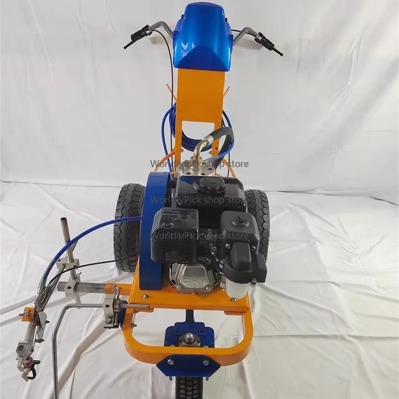 

High Quality Road Paint Dispenser Cold Plastic Spray Paint Marking Sprayer Machine with Engine Motor Core Components