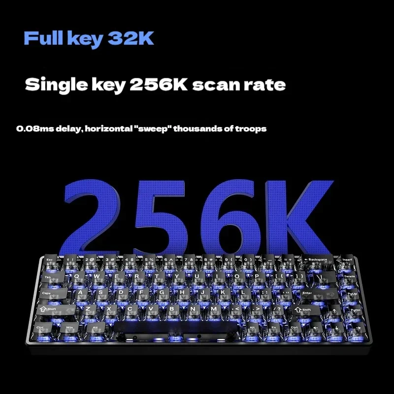 Keyboard Gaming ATK68 V3 HE Aluminium Alloy Magnetic Switch 8K 256K RT0.005MM Customized Mag Jade Pro Switch PC RGB Light Gift