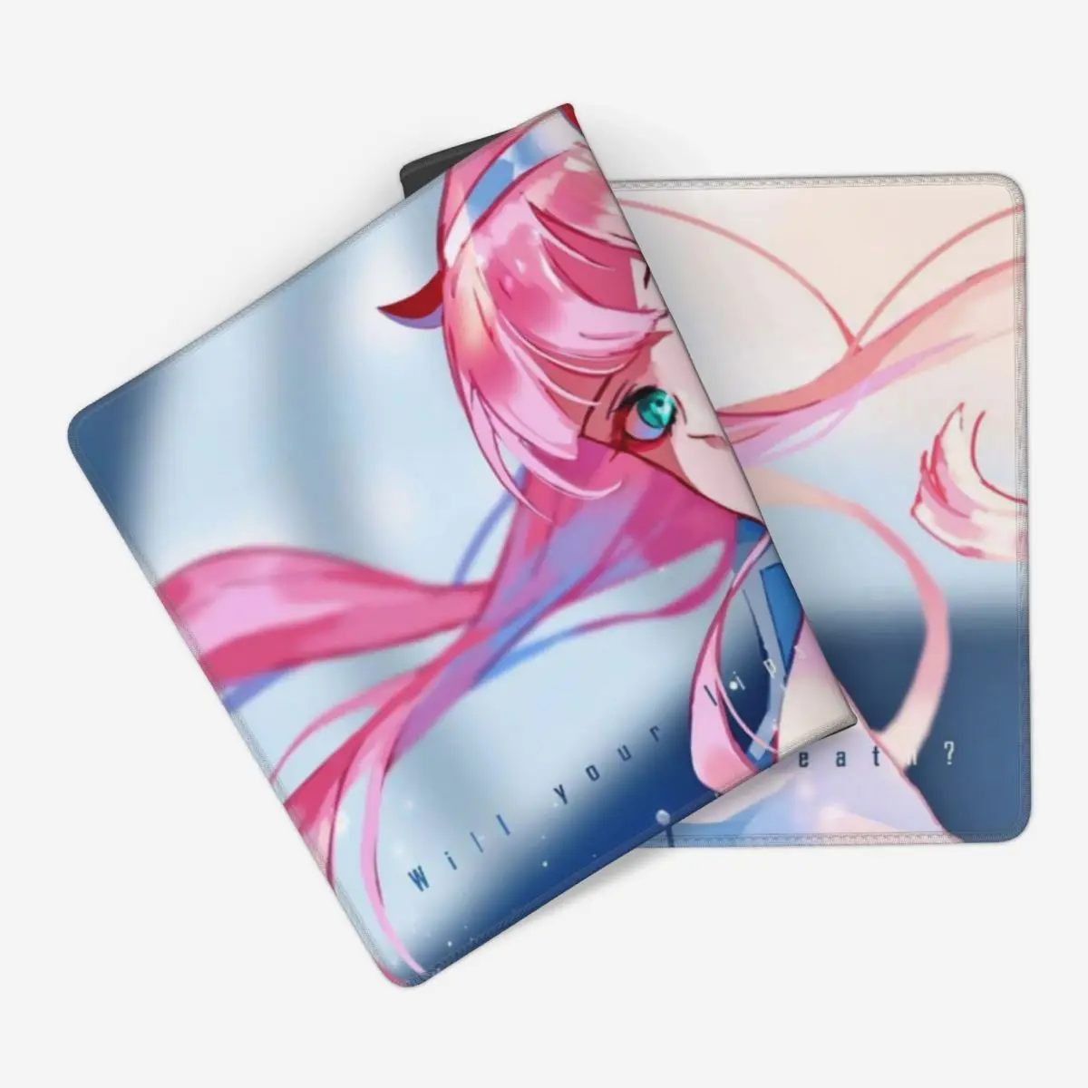 Large Mouse Pad Anime Darling In The FranXX 02 Gamer PC Laptop Mats Keyboard Carpet Computer Gaming Office Accessories Desk Mat