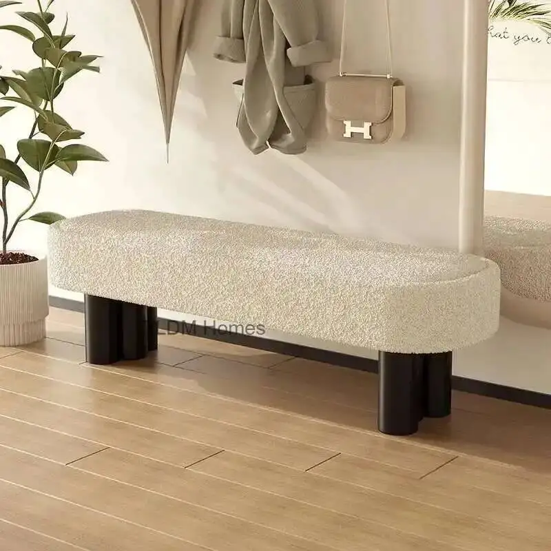 

Designer Change Luxury Shoe Stools Entrance Living Room Decoration Sofa Bench Cloakroom Household Bedroom Bedside Stool j