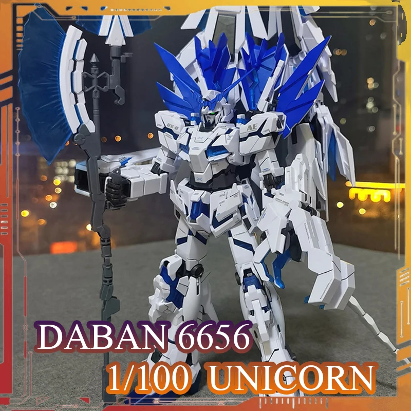 DABAN 6656 KO MG UNICORN Perfectibility Action Figure 1/100 Scale Assembly Model Kit Room Decor Anime Figures Birthday Gift