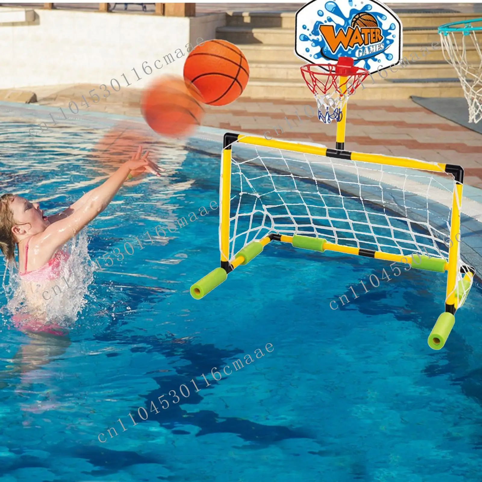

New Swimming Pool Basketball Hoop Swimming Pool Football Basketball Hoop Football Net