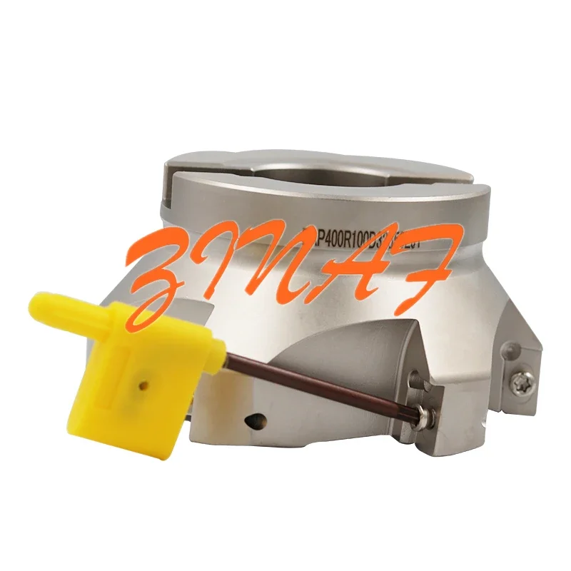 Imagem -05 - Moinho de Extremidade Apertado de Ângulo Direito Inserções de Carboneto Fresamento Facial Corte Cnc Apmt1135 Apmt1604 Bap300r Bap400r 40 50 63 Eap 400r