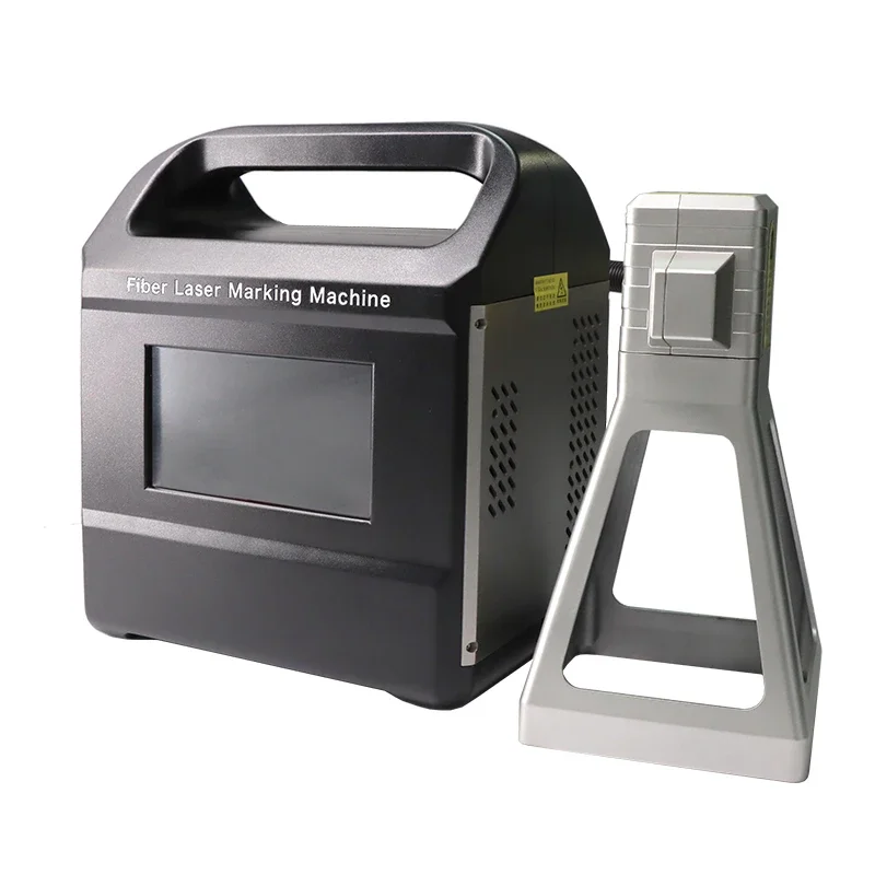 

Hot Sale 2023 Mini Portable 20W 30W Fiber Marking Machine New Condition For Marking Metal Leather Stone Plastic Rubber Supports