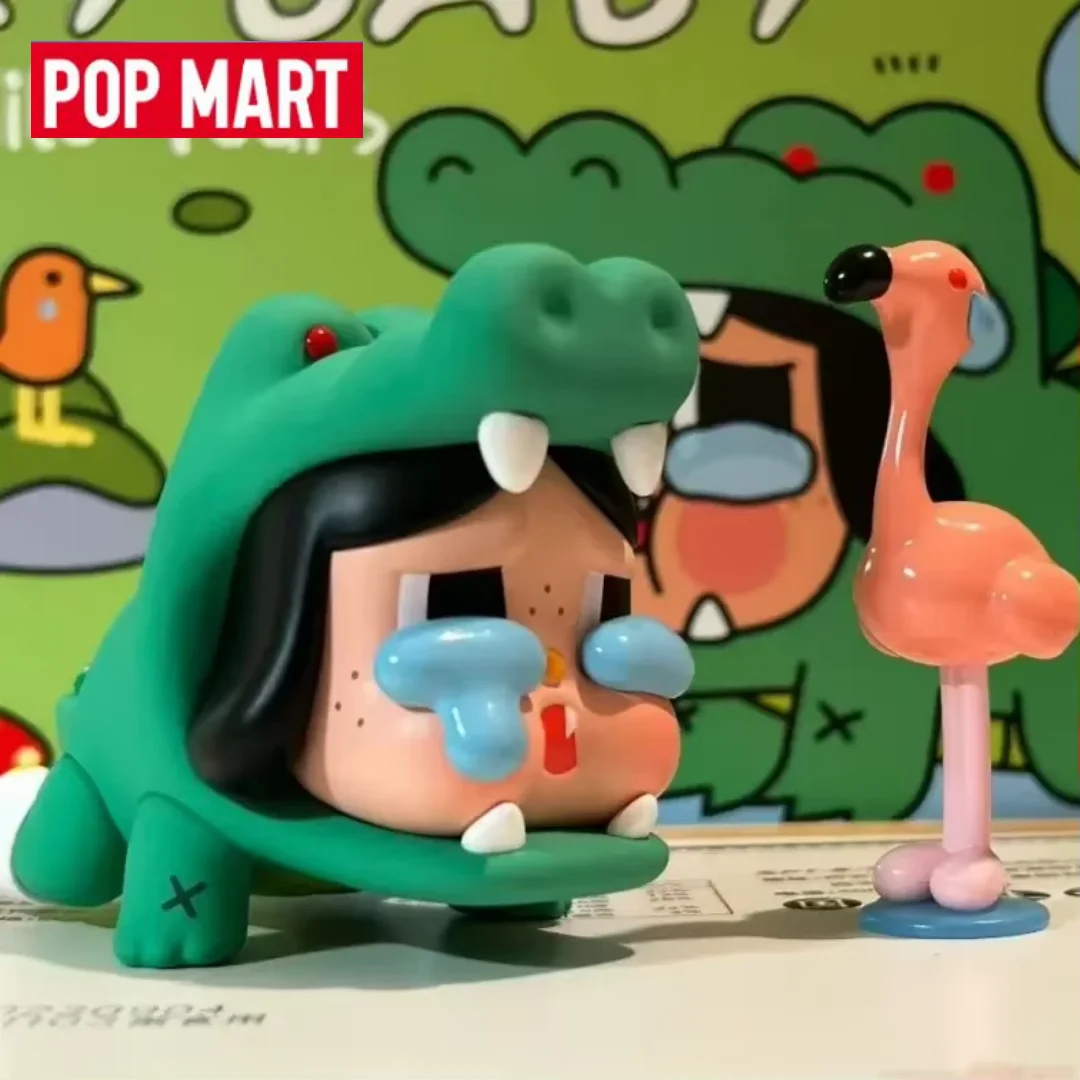 البوب مارت كريبيبي التمساح الدموع سلسلة صندوق أعمى-الغموض الشكل تخمين حقيبة لطيف أنيمي دمية سطح المكتب زخرفة جمع لعبة #1