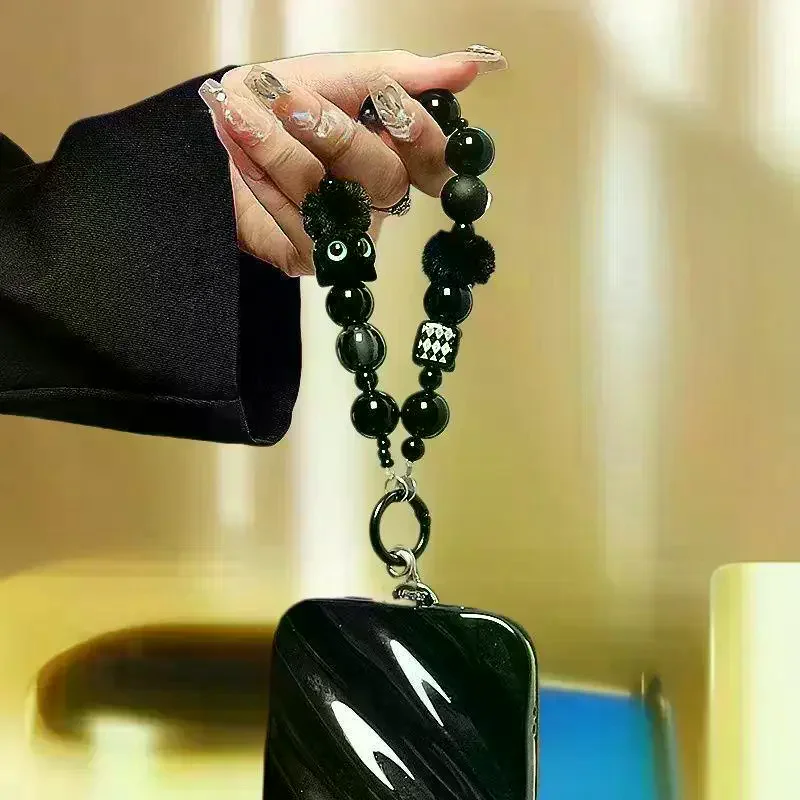 Luxury Black Fluffy Cat Phone - Luxury Bags For Women 리뷰 및 가격
