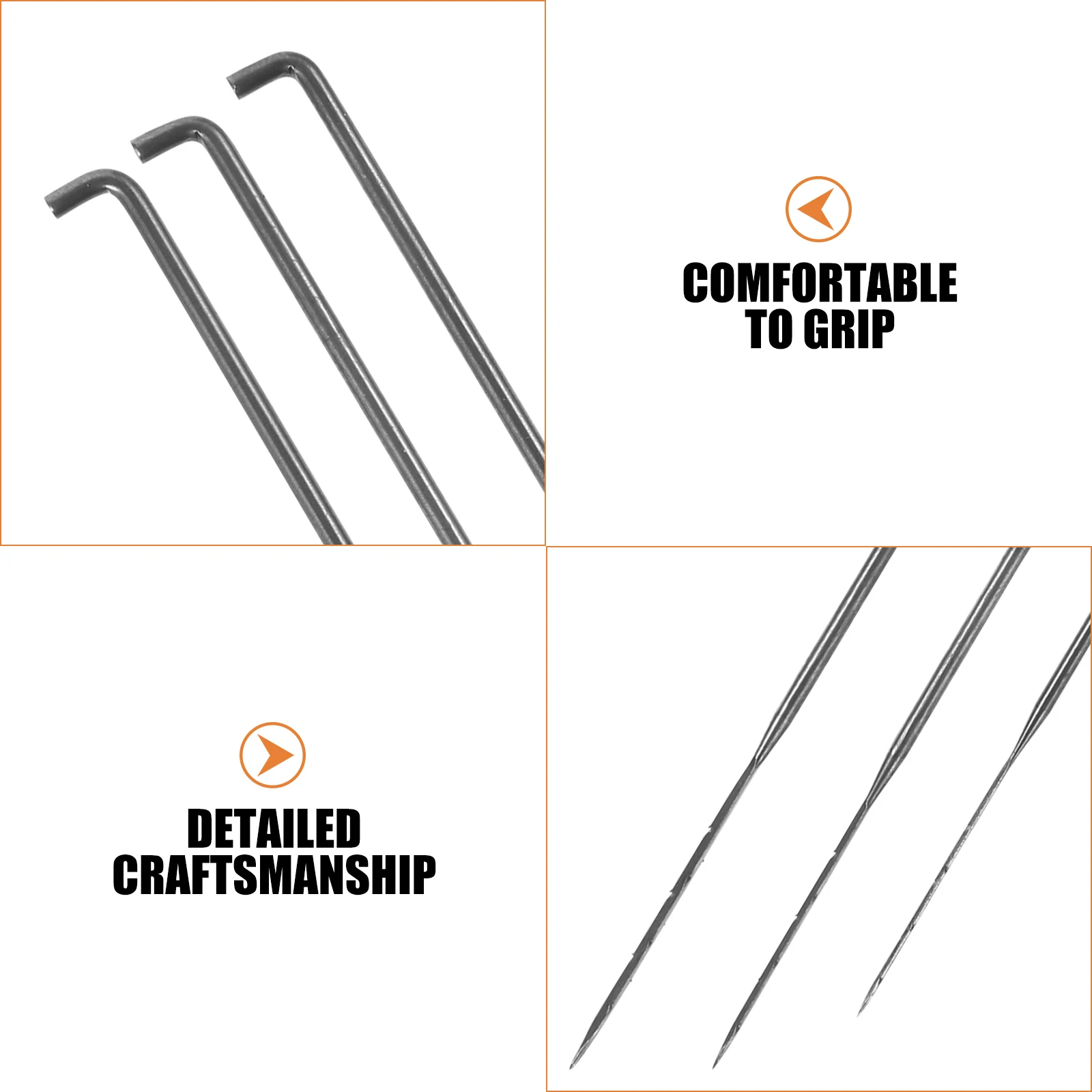 

Wool Felt Poking Needle Set Felting Needles Kit Punch Kits Embroidered Supplies for Beginners Tools