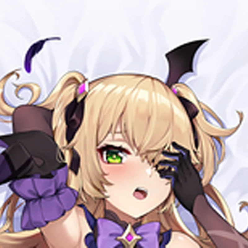

Anime Dakimakura Pillow Case Fischl Sexy and Busty Beautiful Girl Double-Sided Halloween