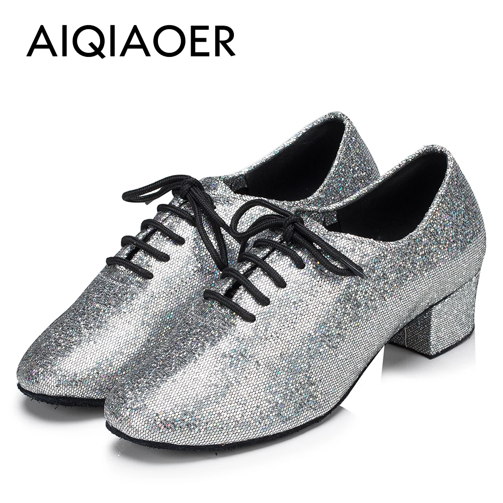 Ballroom dance shoes for women, modern dance shoes with lace-up, soft soled, jazz, new