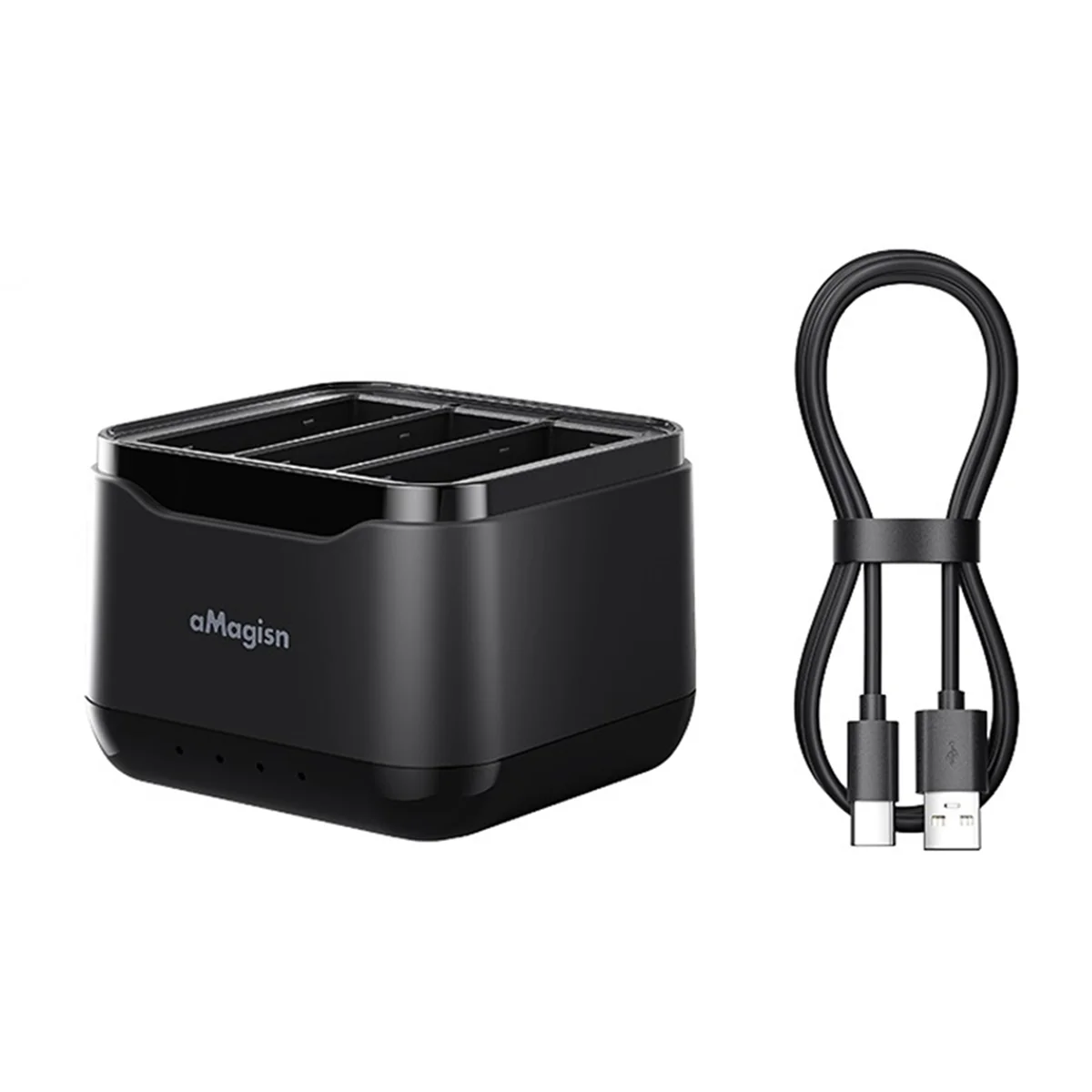 Abgn portátil carregador rápido hub de carregamento de bateria para bateria caixa de carregamento rápido acessórios do carregador