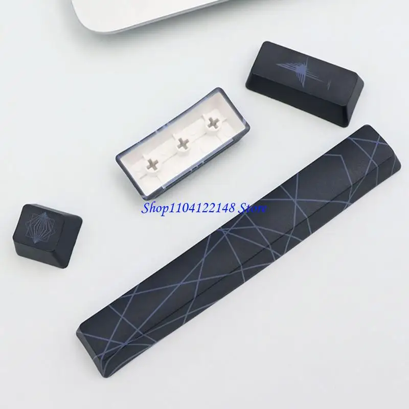 P9FA 4 Keycap Set for Gaming Mechanical Keyboard 4pcs Keycap PBT Keycaps
