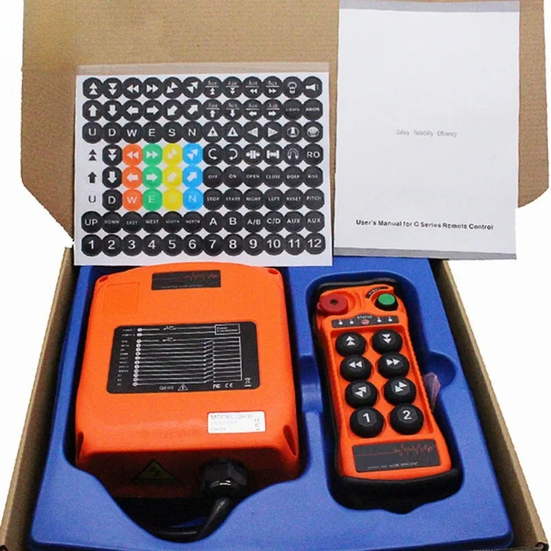 speed Industrial Wireless Radio Crane Remote Control switches Hoist