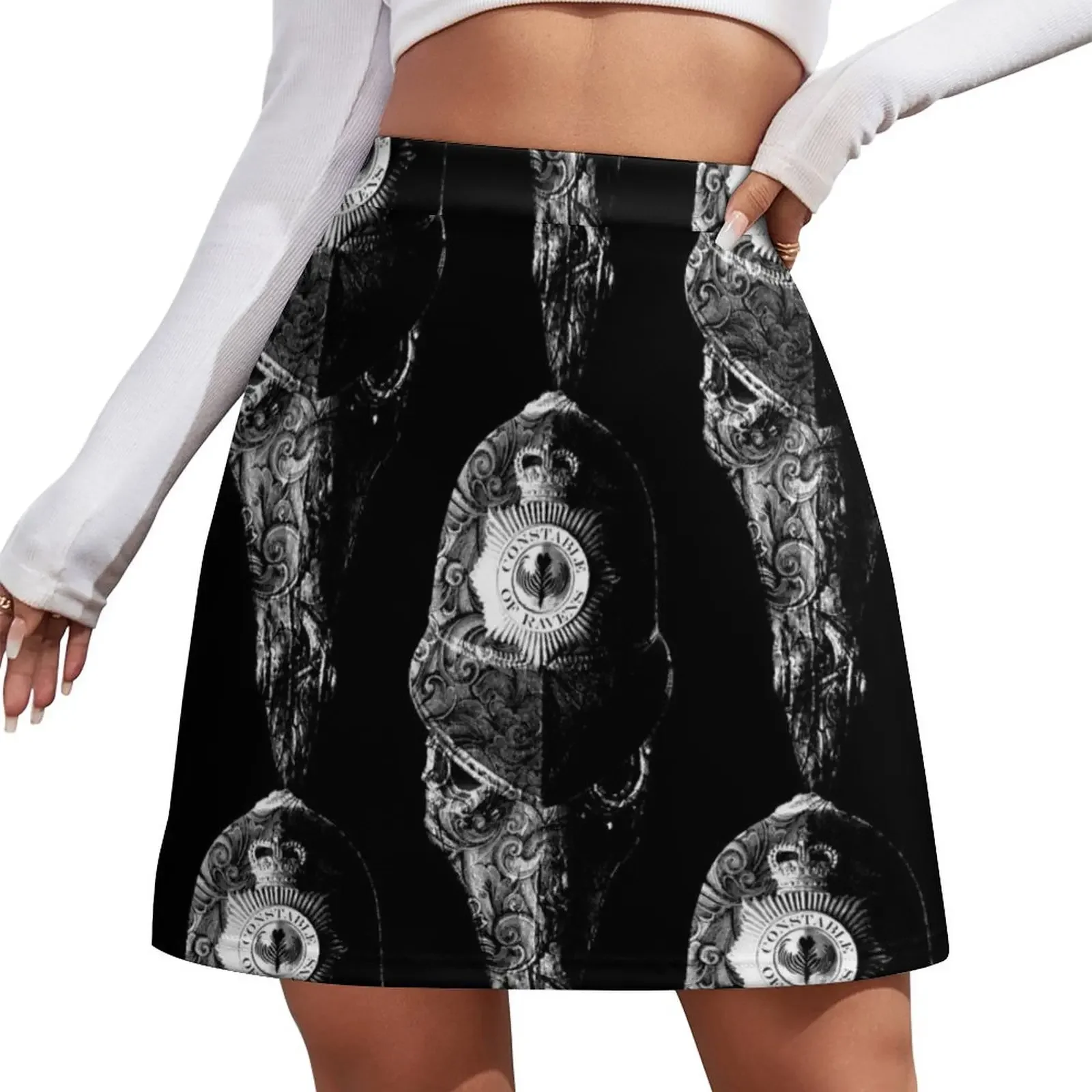 

Constable of Ravens Mini Skirt women clothes modest skirts for women women's summer clothing 2025 Mini Skirt