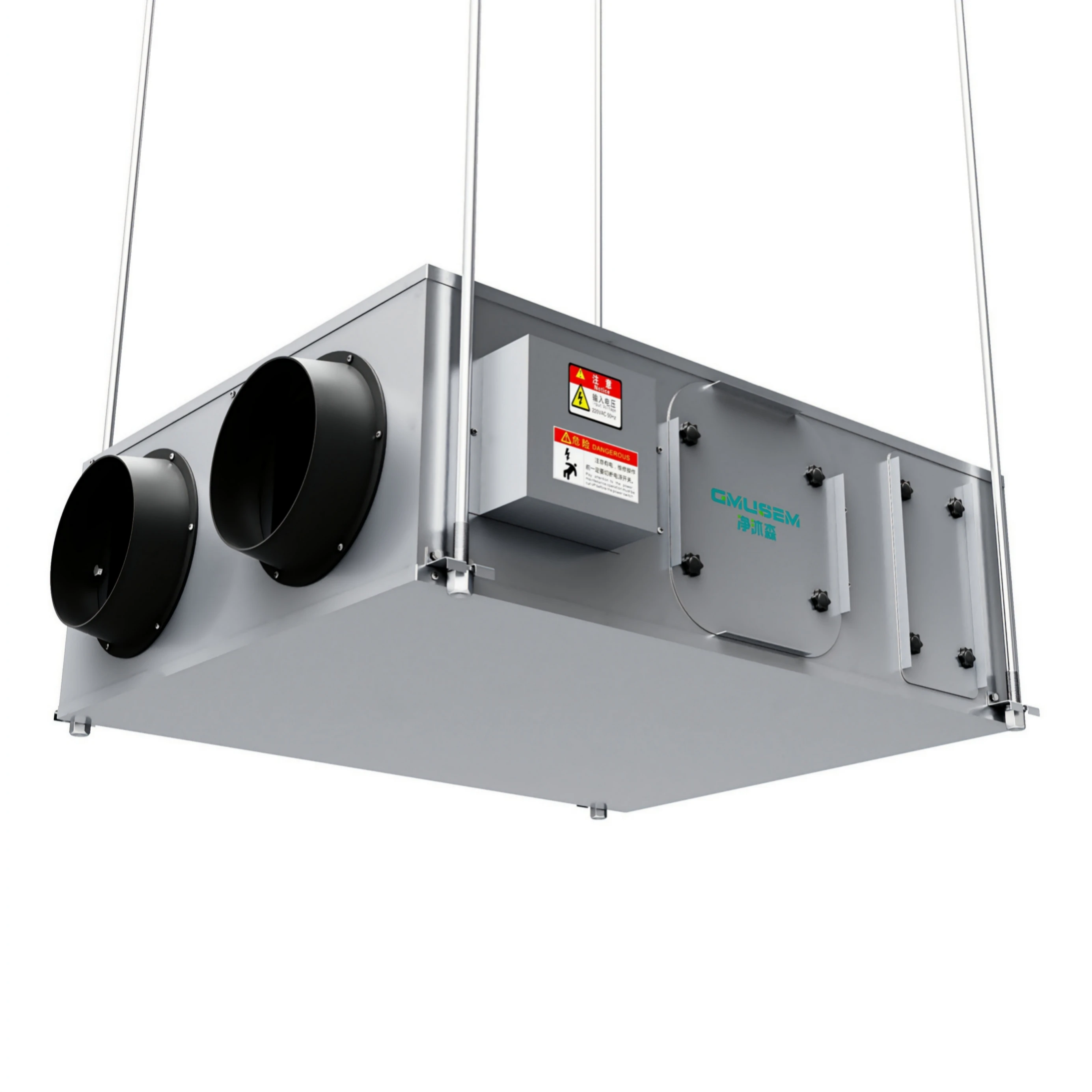 

HVAC Wall-Mounted Energy Recovery Ventilation System with Heat Exchange for Outdoor Hotel Workshop Use