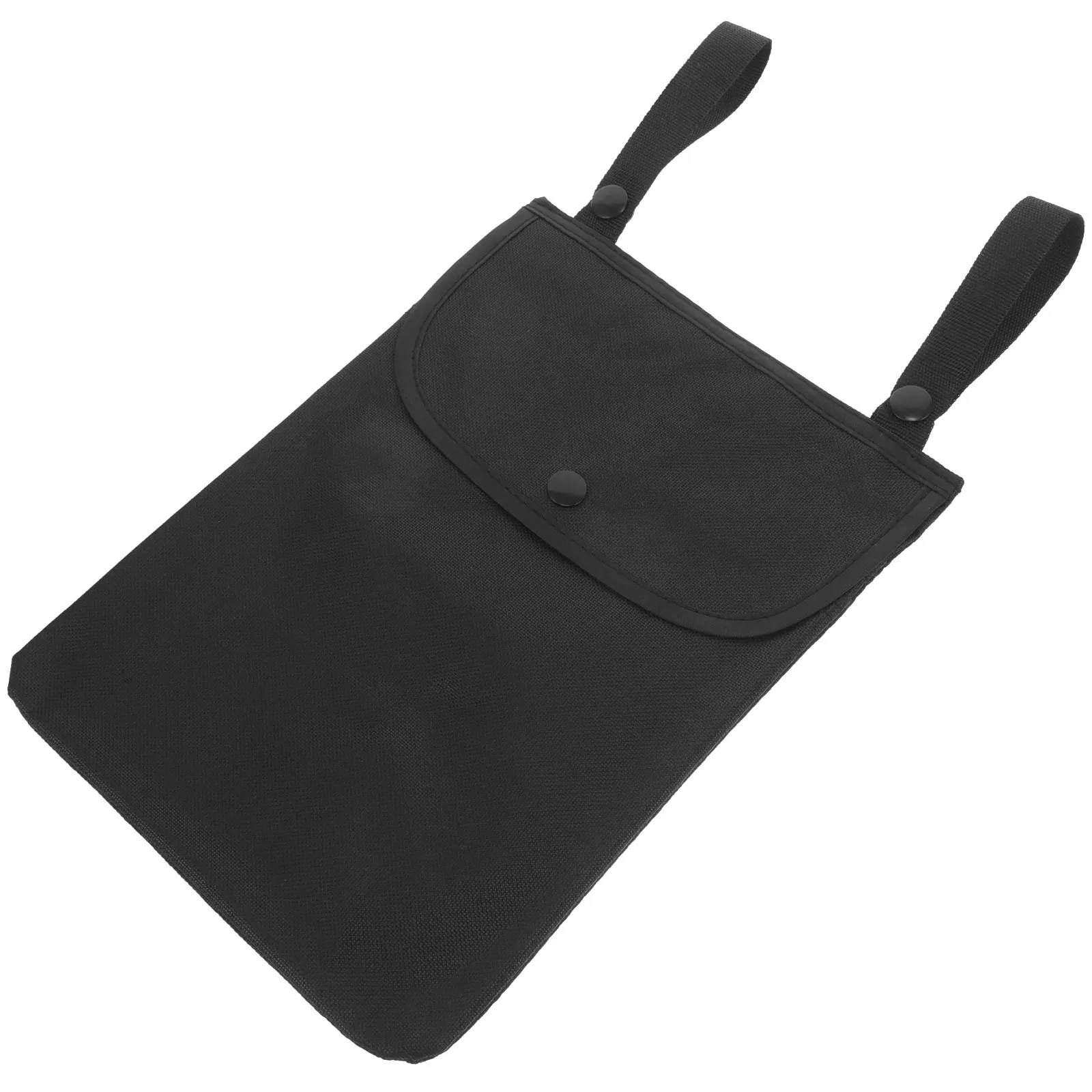 Motorcycle Handlebar Bag Waterproof Canvas Front Hanging Storage Bag for Essentials Tools Phone Scooter Riders Handlebar