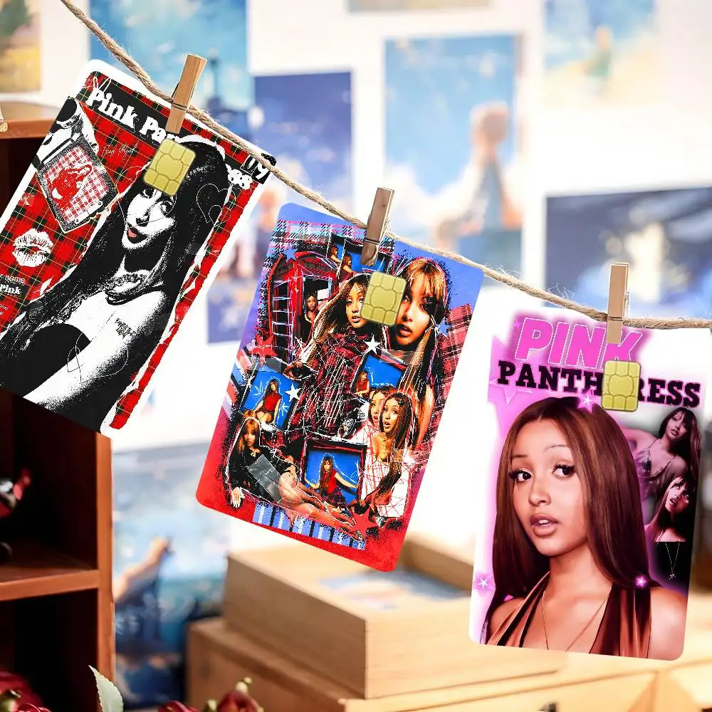 PinkPantheress Singer 100% رائجة البيع أمين الائتمان الخصم البنك بطاقة حافلة بطاقة فيلم الجلد ملصق #1