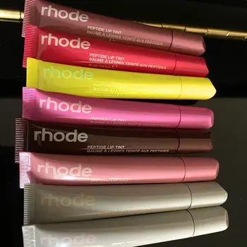 夏季新款絲帶濃縮咖啡色唇彩粉腮紅持久保濕自然妝效唇膏女士 6 最佳銷售 夏日星期五唇彩 - №3