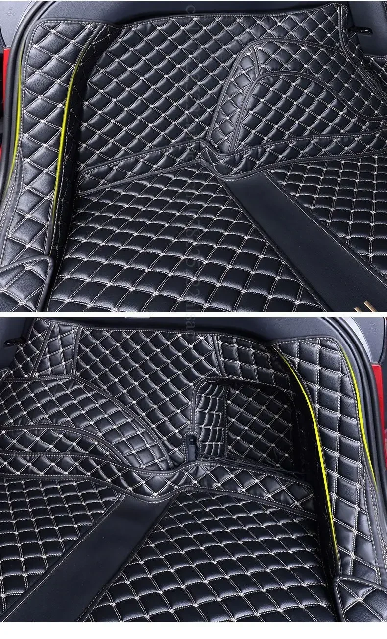 For Toyota RAV4 2009-2024 PHEV GR 2023 Accessories Car Trunk Mat Tray Carpet Interior Waterproof Protective Pad Cargo Liner