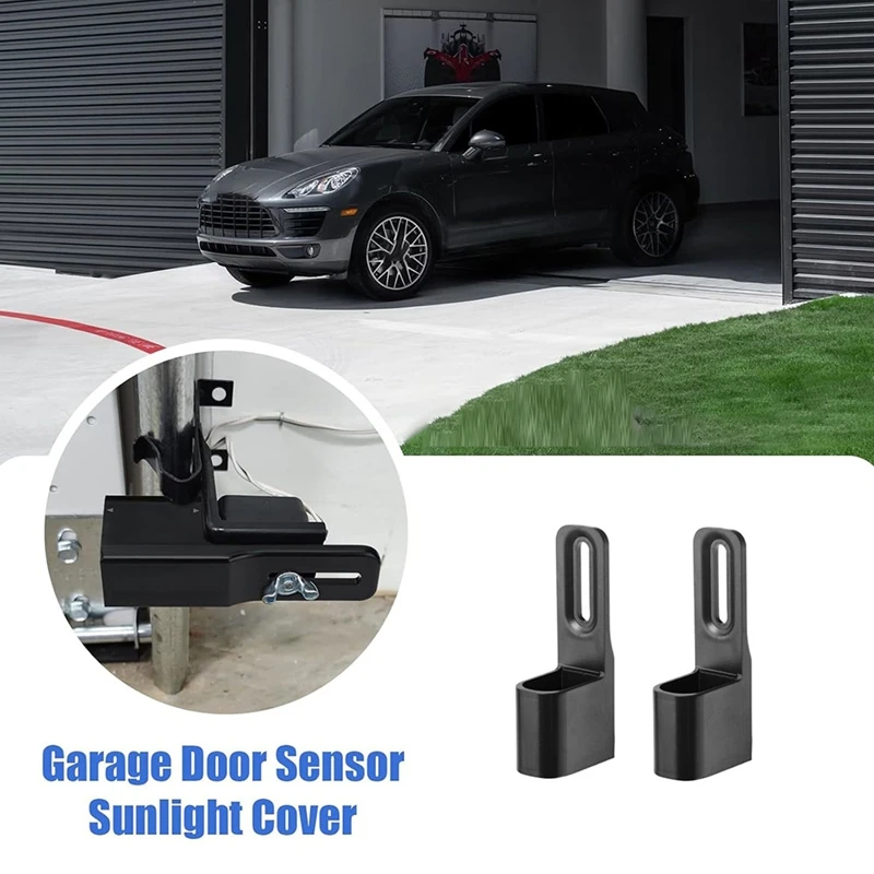 Garagem Porta Sensor Sunlight Cover, Protetor de Sombra Solar, 41A5043, 820CB, Pacote 2