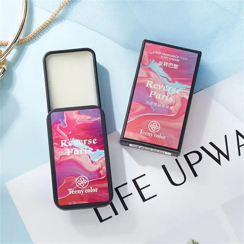 Portable Solid Balm Long Lasting Fragranc Light Fragranc Solid Perfume Cologne Deodorant Perfume Balm Solid Balm Fragranc