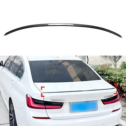 For BMW 3 Series G20 320i 325i 330i 2019 2020 2021 2022 2023 2024 Car Rear Trunk Lid Spoiler Wing Splitter Lip ABS