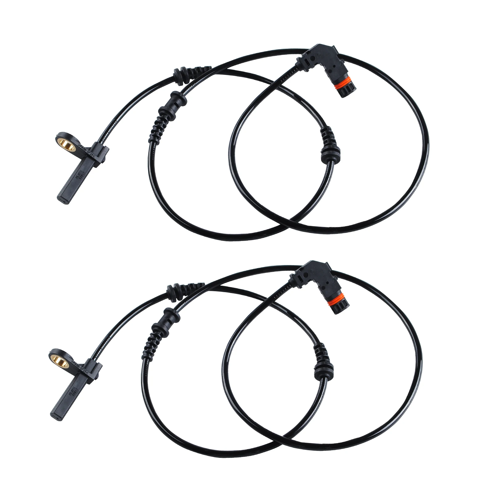 

ABS Front Wheel Speed Sensor 2219055700 2215400317 2215401217 2219050001 - Compatible with Mercedes Benz BMW VW Audi (2Pcs)