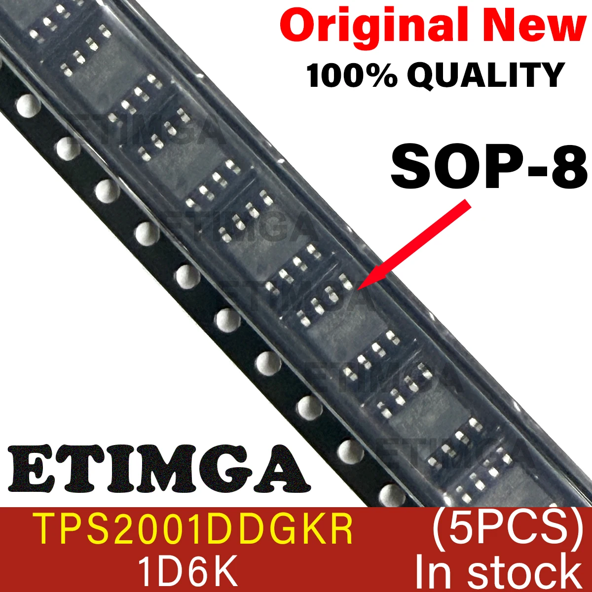 (5 قطعة) 100% جديد TPS2001DDGKR TPS2001 1D6K MSOP-8 شرائح #2