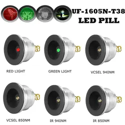 UniqueFire Vcsel940 850 IR850 940 lampadina a Led a luce verde rossa Drop in portalampada a LED per pillola per torcia a LED UF-1605N-T38