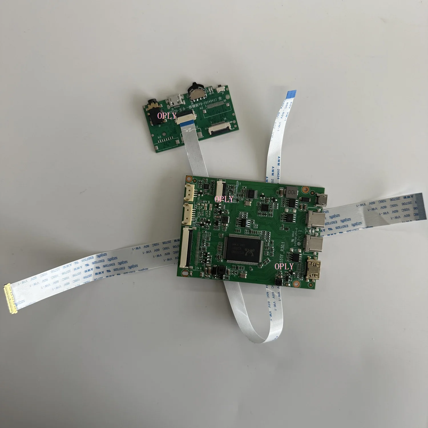 Фото Плата контроллера EDP 2K Type-c LED Micro USB Mini HDMI-совместимая с NV140FHM-N4A NV140FHM-N4B NV140FHM-N49 V8.5 LCD 1920X1080