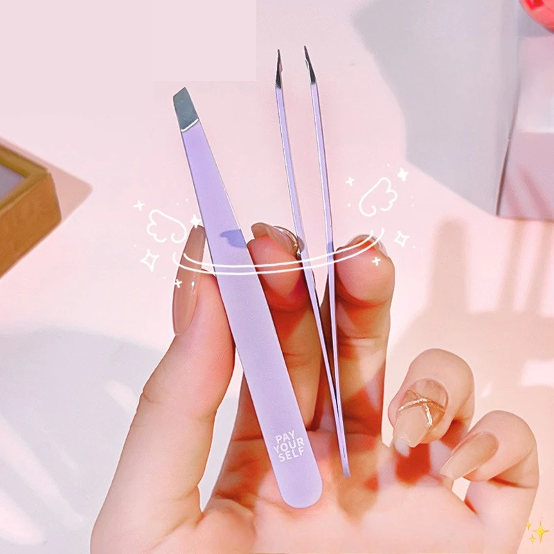 مجموعة أدوات ماكياج محمولة ، مجموعة الجمال اليومية ، بكرة رموش ، نفخة ، آلة تشذيب الحواجب ، أداة تجميل