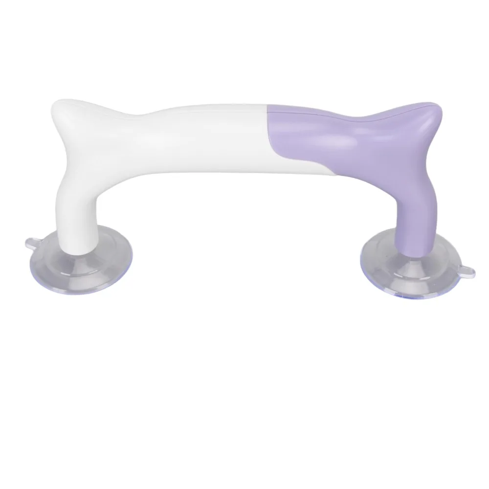 Durable Purple White Quilting Ruler Handle Strong Suction Cup Easy Assembly Sewing Ruler Grip Suction Cup Handle For Sewing