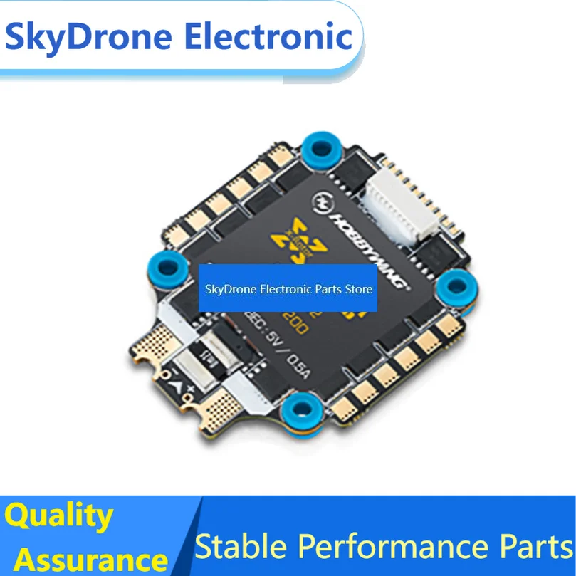 SkyDElHobbyWing XRotor Micro 45A/60A/65A 4in1 5V BEC Output 3-6S Lipo ESC BLHeli-32 F722 Flight Controller FPV Multicopter
