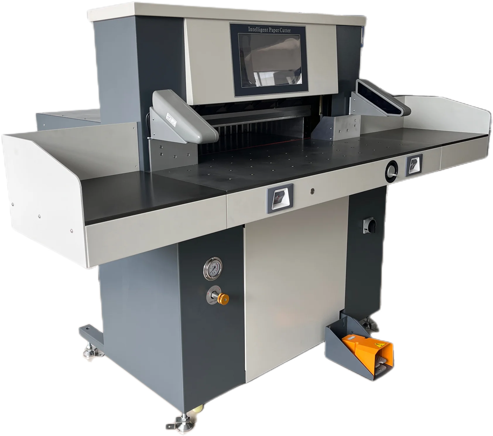 HP-8210 Heavy Duty Hydraulic Guillotine Paper Cutter 82cm Width Servo Motor Dual Hydraulic SystemPaper Cutting Machine