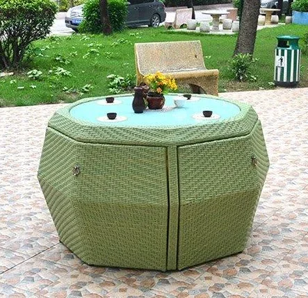 Save Place Fashion Rattan Chair Set Wicker Garden Chair Set Outdoor Furniture