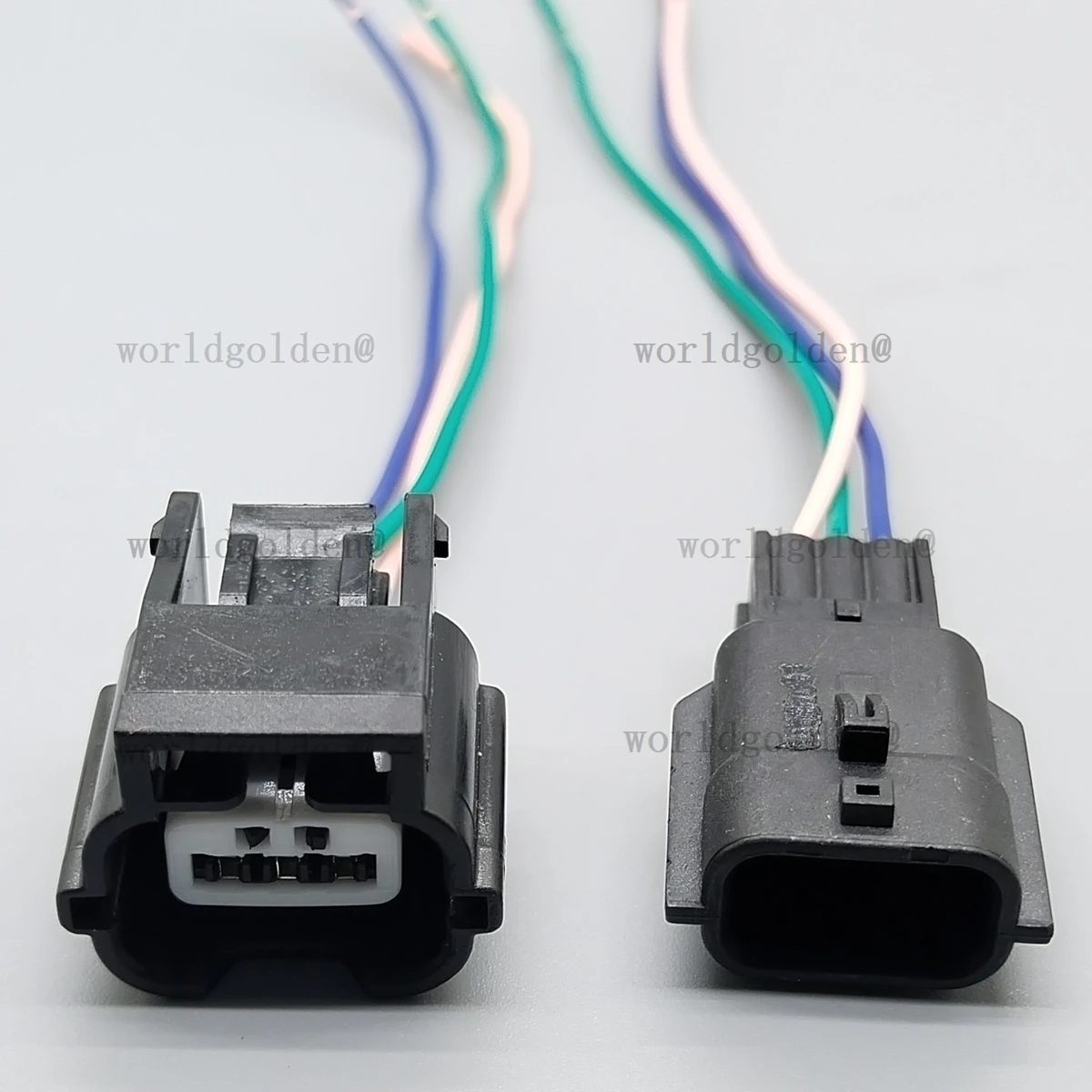 

7282-8852-30 7283-8852-30 3-Pin Car Connector Plug with Pre-Wired Pigtails for Universal Automobiles