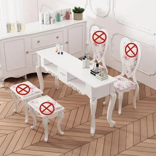 Nail Shop Paint Professional Manicure Table Light Luxury Double Economical Manicure Table for Nails