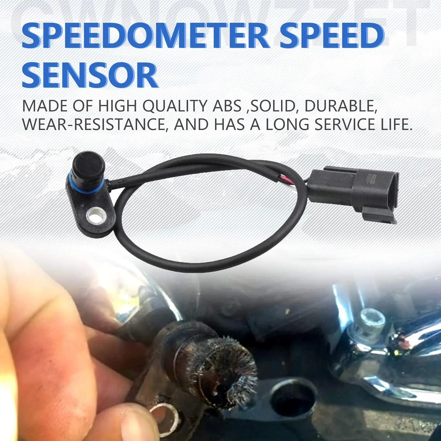 Electronic Speedometer Speed Sensor 7442997C Replacement for Harley Davidson Electra Glide Road King 1999-2003 FLHT FLTR FLTRI 5