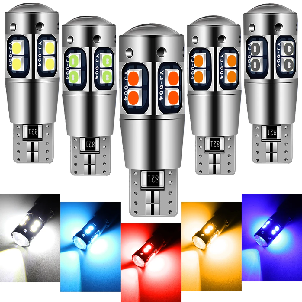 2x LED Canbus Extreme Bright T10 194 920 912 921 168 78 SMD 3014 Chip Bulbs Car Parking Backup Reverse Wide Lights