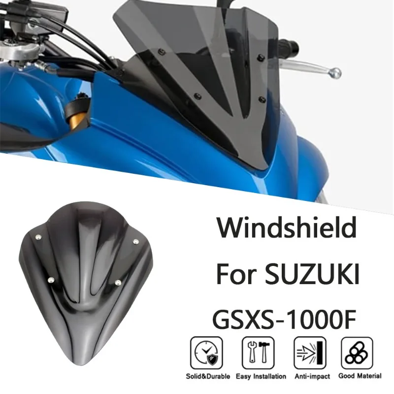 For Suzuki GSX-S GSXS1000F 2015-2021 Windshield Instrument Windshield Windshield Goggles Deflector, Motorcycle Accessories