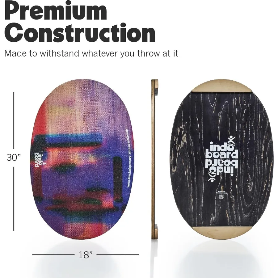 مدرب لوح التوازن الداخلي الأصلي لثبات القوة الأساسية والأداء الرياضي مثالي لركوب الأمواج والتزلج #2