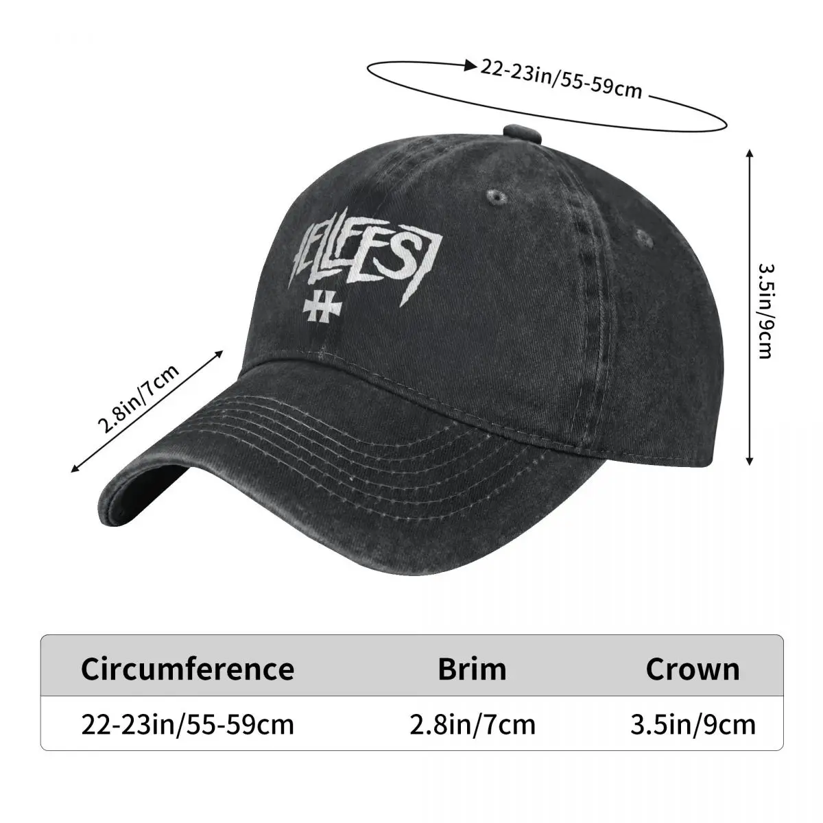 Hellfests 2 Baseball Cap Music Logo Hiking Fishing y2k Retro Trucker Hat Unisex Men Fashion Sun protection Snapback Cap