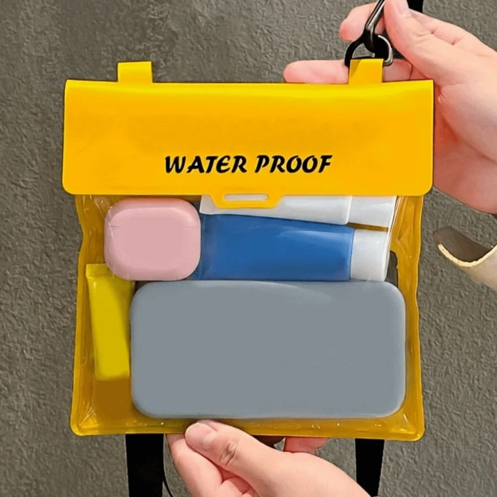 Large Capacity Waterproof Phone Case With Waist Strap Adjustable Drift Diving Bag Touch Screen Shoulder Bag Swimming Waist Pack view 4