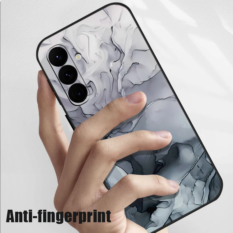 Colorful Marble Case For Samsung Galaxy S24 S23 S22 Ultra S21 S20 FE A16 A15 A25 A34 A35 A55 A52 A53 A54 5G Soft Lanyard Cover