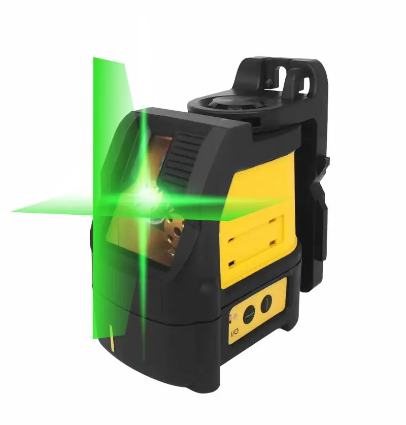 

Cross Line Laser Tools Green Beam Self-leveling 2 lines Laser Level for Building Measuring Tools