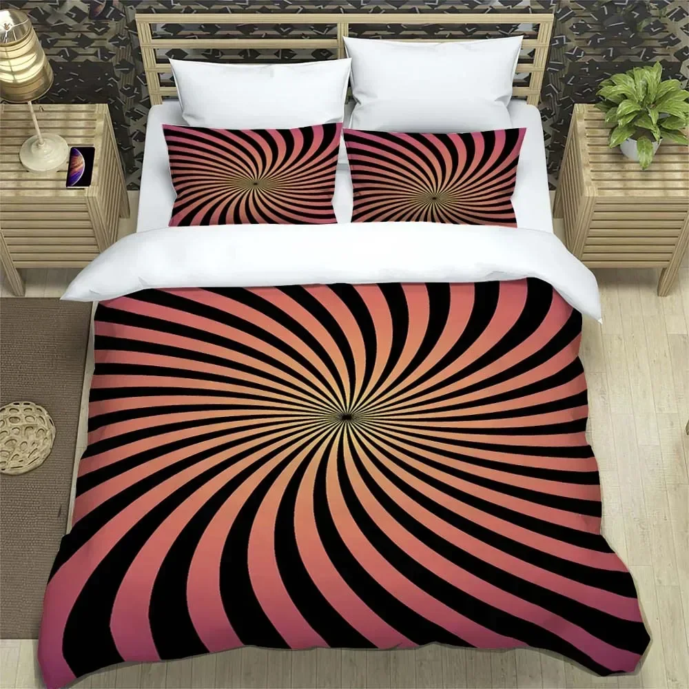 

3D modern abstract geometric minimalist Comfortable Duvet Cover Pillowcase Bedding Set Children Bedroom Decoration Home Textile