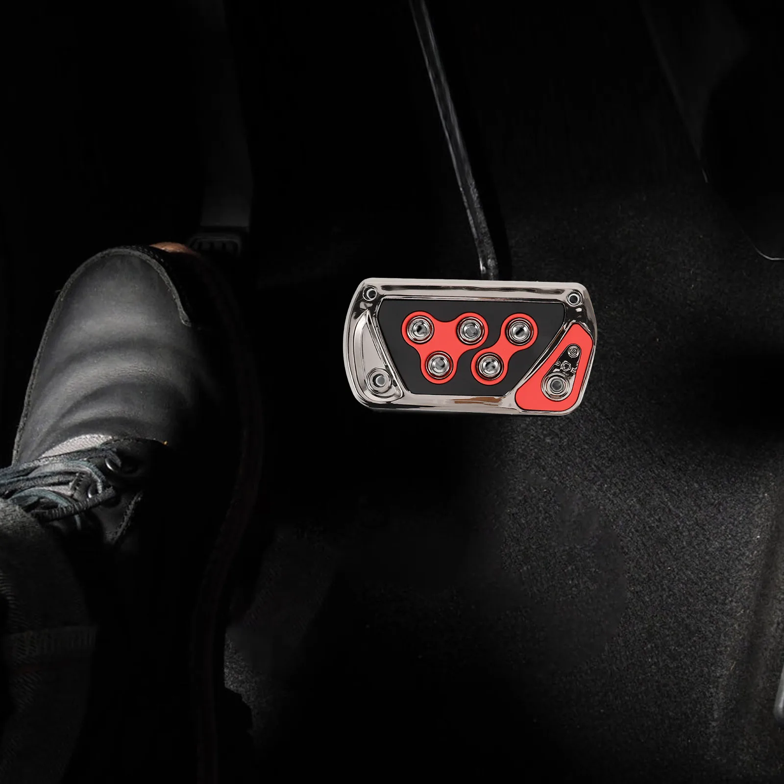 

1 Pair Brake Pedal Pad For Electric Vehicle Manual Automatic Transmission Car Foot Pedal Covers Safety Upgrade Clutch
