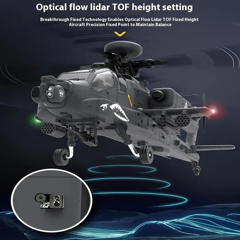 

RC F11s Apache Yxznrc 1:32 Вооруженная электрическая модель вертолета, симулятор радиоуправляемого самолета, ручка управления, игрушка для мальчиков и взрослых, праздничные подарки